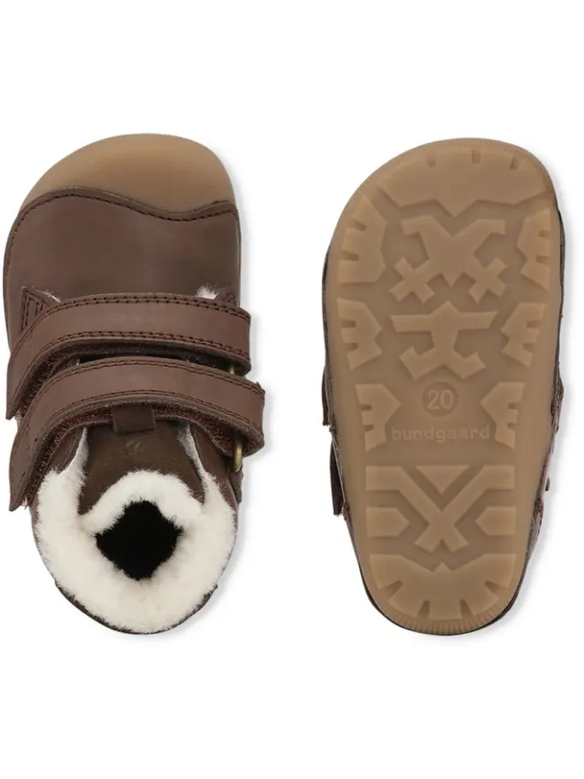 Bundgaard Lauflernschuhe^Lauflernschuhe "Petit Mid Winter Strap" in Braun