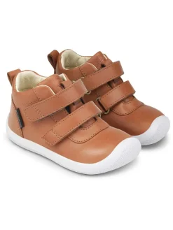 Lauflernschuhe "The Walk Strap Sporty TEX" in Hellbraun>Bundgaard Best
