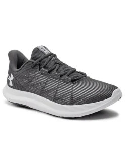 Under Armour Sportschuhe^Laufschuhe "Charged Speed Swift" in Grau/ Weiß