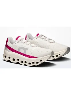 ON RUNNING Outdoor- & Sportschuhe^Laufschuhe "Cloudmonster" in Weiß/ Pink