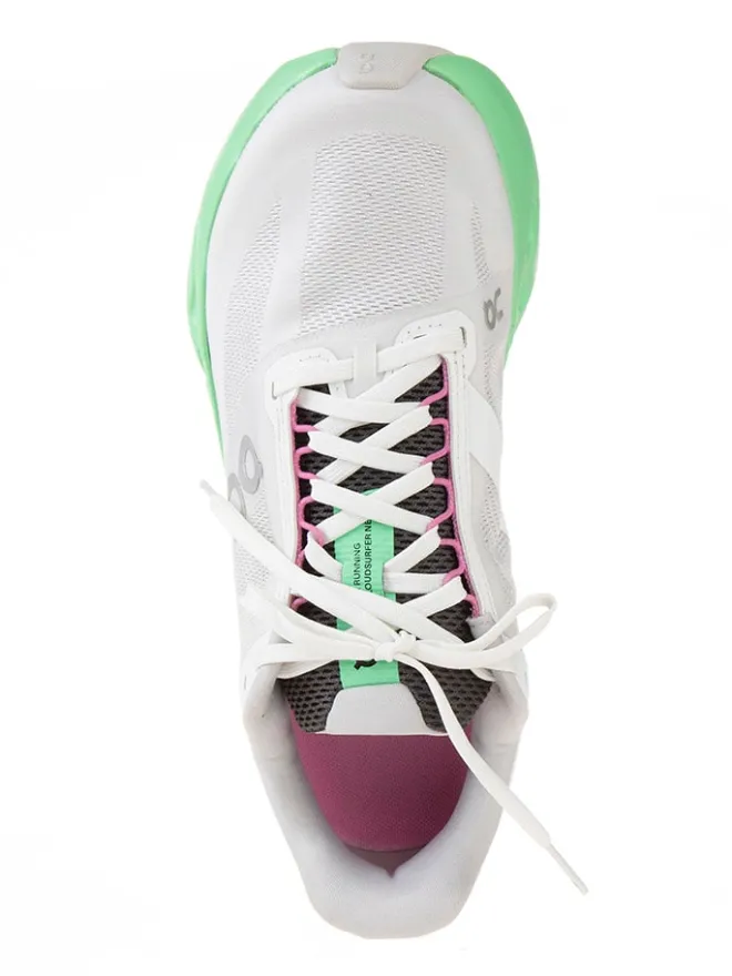 Laufschuhe "Cloudsurfer next" in Weiß/ Grün>ON RUNNING Discount