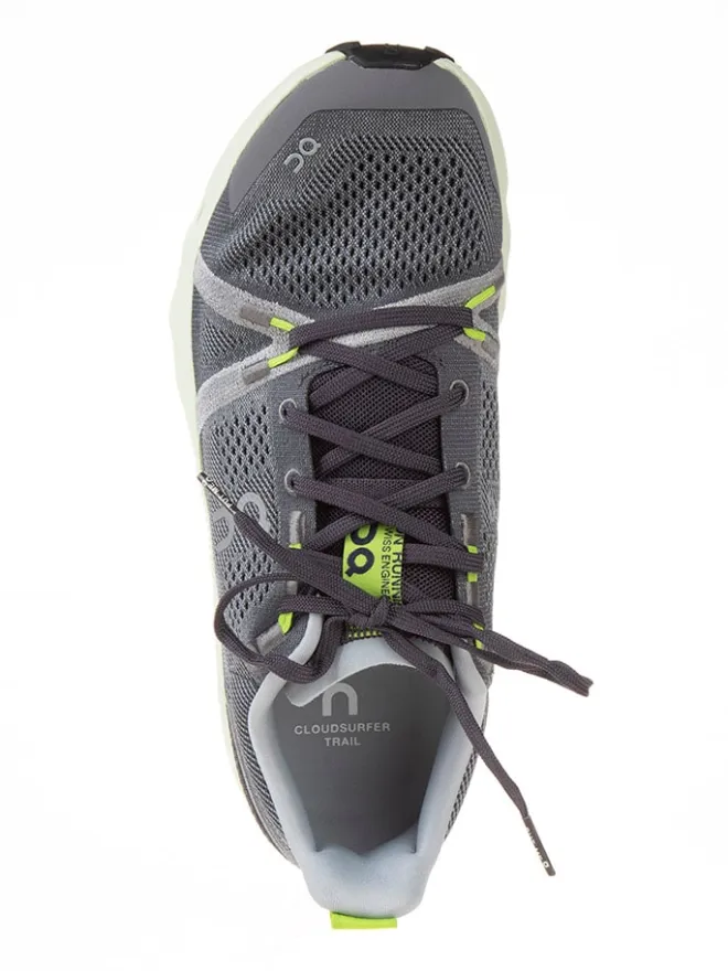 Laufschuhe "Cloudsurfer trail" in Anthrazit/ Weiß>ON RUNNING Outlet
