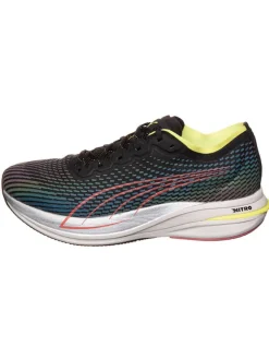 Puma Outdoor- & Sportschuhe^Laufschuhe "Deviate Nitro WTR" in Schwarz/ Blau/ Silber