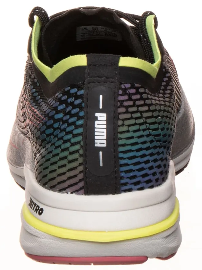 Puma Outdoor- & Sportschuhe^Laufschuhe "Deviate Nitro WTR" in Schwarz/ Blau/ Silber