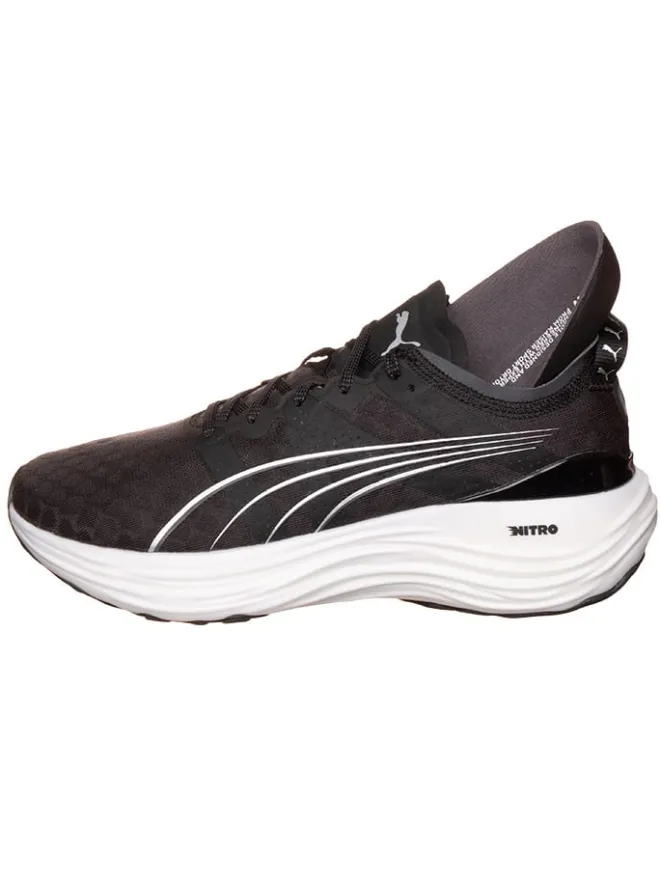 Laufschuhe "ForeverRun NITRO" in Schwarz/ Weiß>Puma
