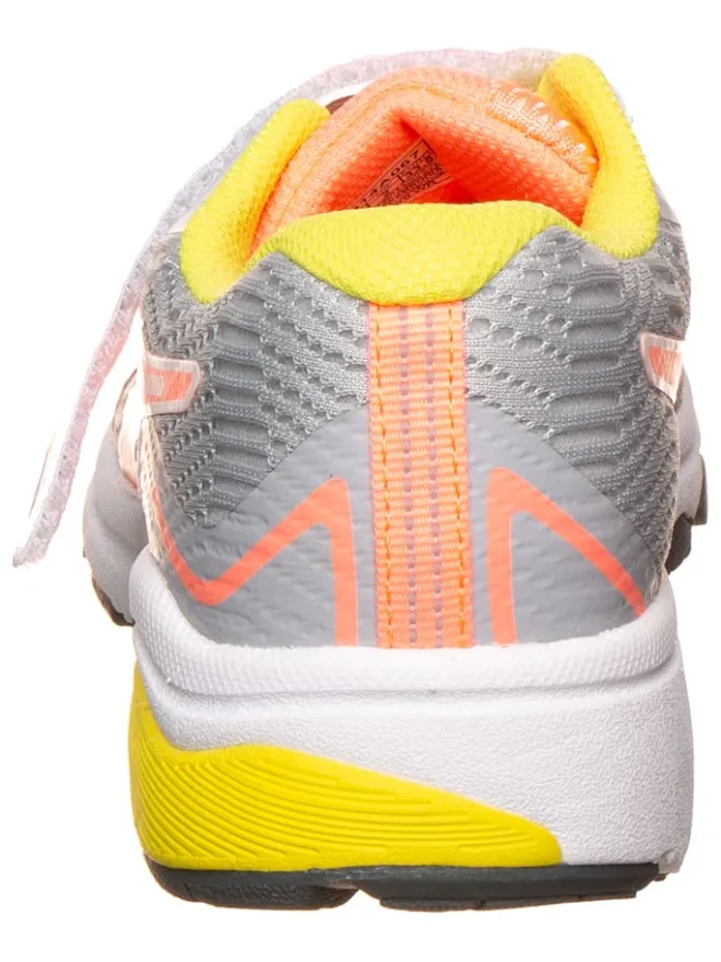 asics Outdoor- & Sportschuhe·Trainings- & Sportschuhe^Laufschuhe "GT-1000 8 PS" in Grau/ Orange/ Gelb