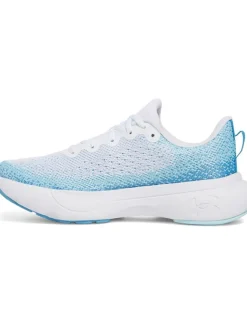 Laufschuhe in Weiß/ Hellblau>Under Armour Outlet