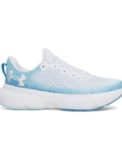 Laufschuhe in Weiß/ Hellblau>Under Armour Outlet