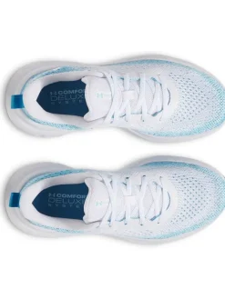 Laufschuhe in Weiß/ Hellblau><noscript><img width=