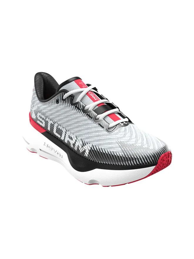 Laufschuhe "Infinite Pro Storm" in Grau/ Schwarz/ Rot>Under Armour Discount