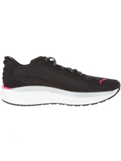 Laufschuhe "Magnify Nitro Knit" in Schwarz/ Weiß/ Pink>Puma