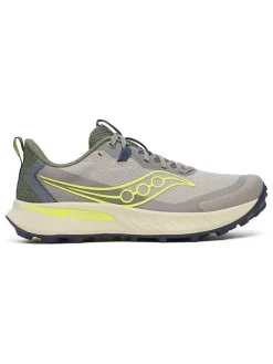 Laufschuhe "Peregrine 15" in Grau/ Hellgrün>Saucony