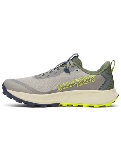 Laufschuhe "Peregrine 15" in Grau/ Hellgrün>Saucony