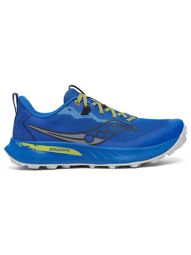 Saucony Sportschuhe^Laufschuhe "Peregrine 15" in Blau/ Anthrazit