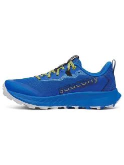 Saucony Sportschuhe^Laufschuhe "Peregrine 15" in Blau/ Anthrazit