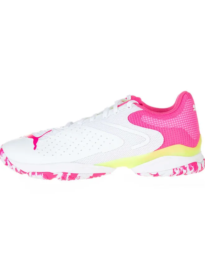 Puma Outdoor- & Sportschuhe^Laufschuhe "Solarattack RCT" in Weiß/ Pink/ Gelb