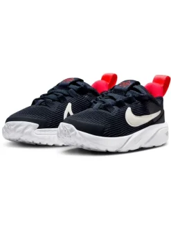 Laufschuhe "Star Runner 4" in Schwarz/ Rot/ Weiß>Nike Discount