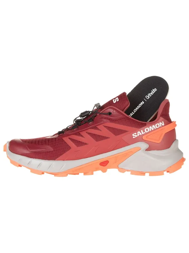 Laufschuhe "Supercross 4" in Rot/ Orange>SALOMON