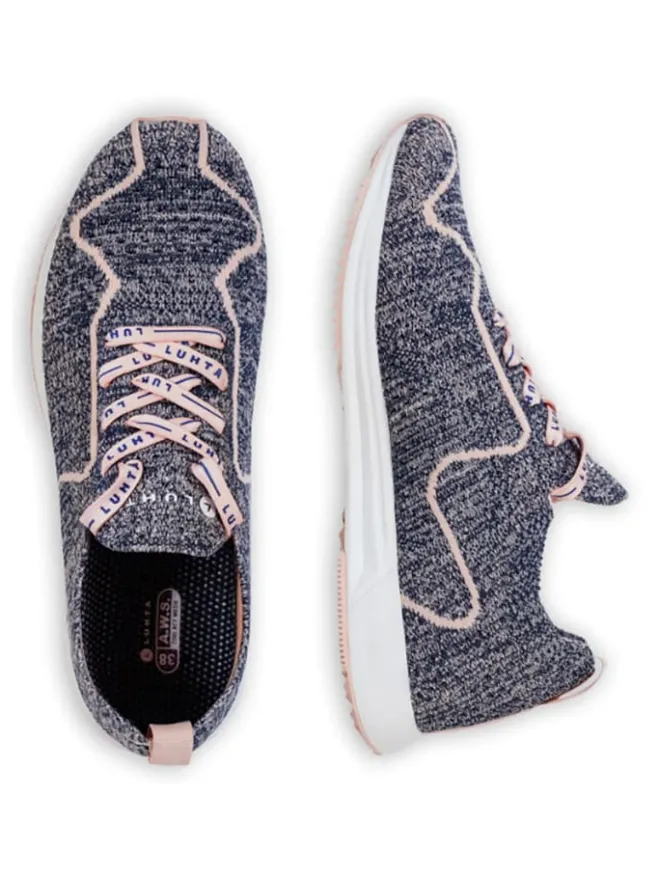 Laufschuhe "Valoisa" in Grau/ Dunkelblau>Lutha Best