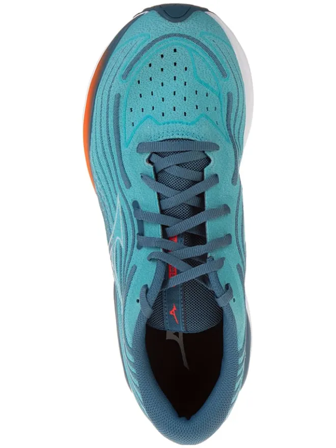 Mizuno Sportschuhe^Laufschuhe "Wave Skyrise" in Türkis