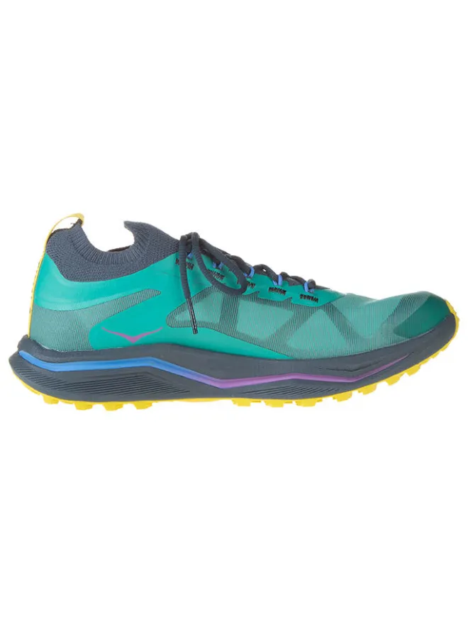 HOKA ONE ONE Outdoor- & Sportschuhe^Laufschuhe "Zinal 2" in Türkis/ Gelb