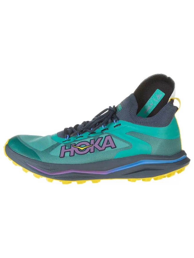 HOKA ONE ONE Outdoor- & Sportschuhe^Laufschuhe "Zinal 2" in Türkis/ Gelb