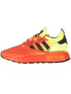Laufschuhe "ZX 2K Boost" in Orange/ Gelb>adidas Clearance