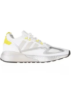 adidas Sportschuhe^Laufschuhe "ZX 2K Boost" in Weiß/ Beige/ Silber