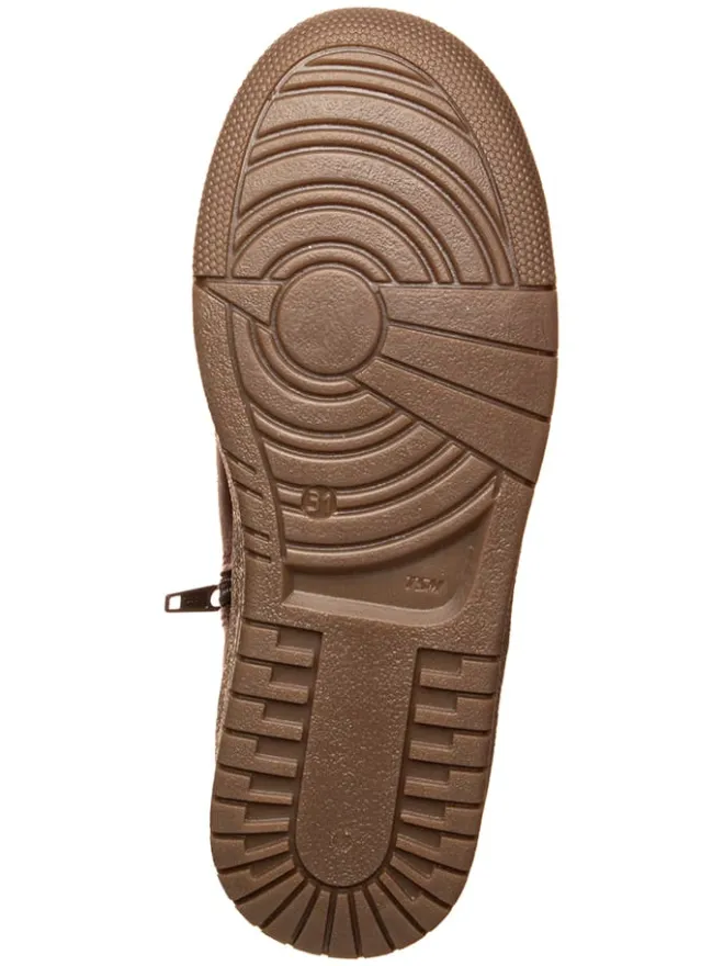 Leder Chelsea-Boots in Dunkelrot>El Naturalista Hot