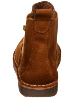 El Naturalista Stiefeletten·Chelsea Boots^Leder Chelsea-Boots in Hellbraun
