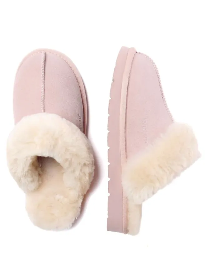 EVERAU Australia Hausschuhe^Leder Hausschuhe Raven in Rosa