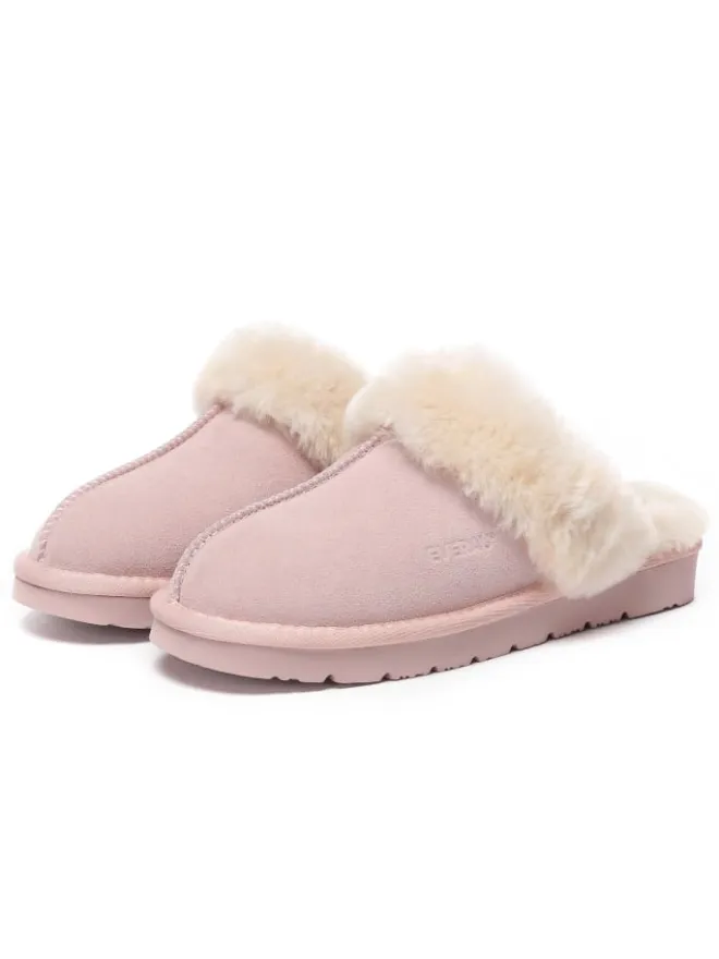 EVERAU Australia Hausschuhe^Leder Hausschuhe Raven in Rosa