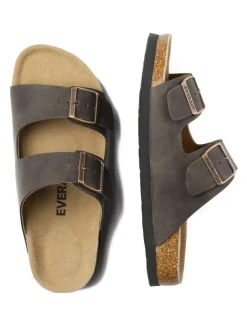 Leder Sandalen Duck in Braunes geöltes Leder>EVERAU Australia Hot