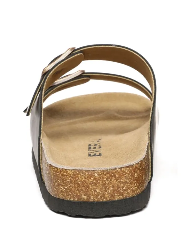 Leder Sandalen Duck in Braunes geöltes Leder>EVERAU Australia Hot