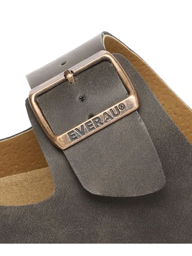Leder Sandalen Duck in Braunes geöltes Leder>EVERAU Australia Hot