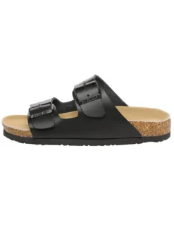 EVERAU Australia Hausschuhe|Sandalen & Pantoletten^Leder Sandalen Duck in Schwarzes Leder