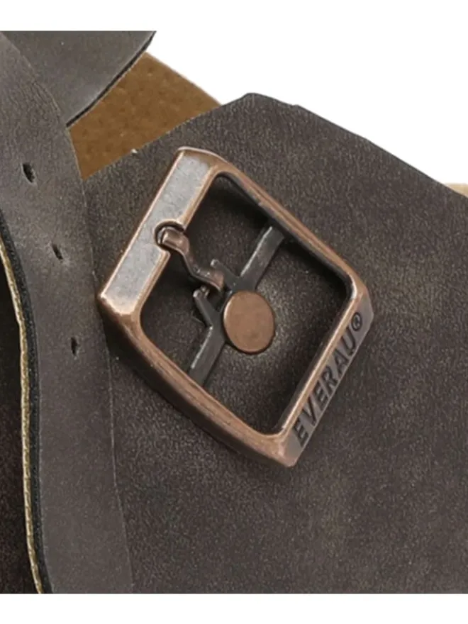 Leder Sandalen Hardhead in Braunes geöltes Leder>EVERAU Australia New