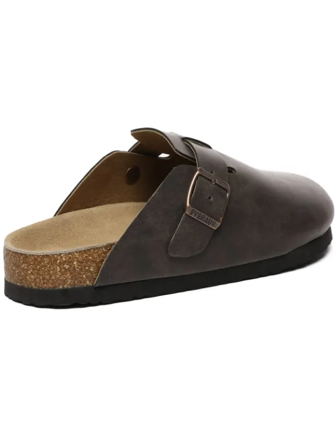 Leder Sandalen Hardhead in Braunes geöltes Leder>EVERAU Australia New