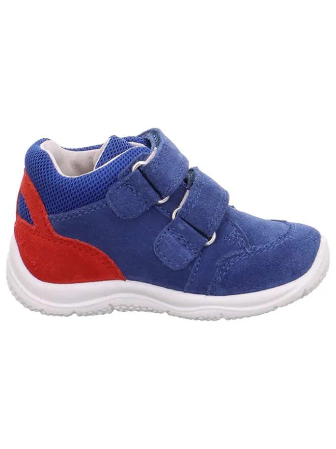 superfit Lauflernschuhe^Leder- Sneakers "Universe" in Blau