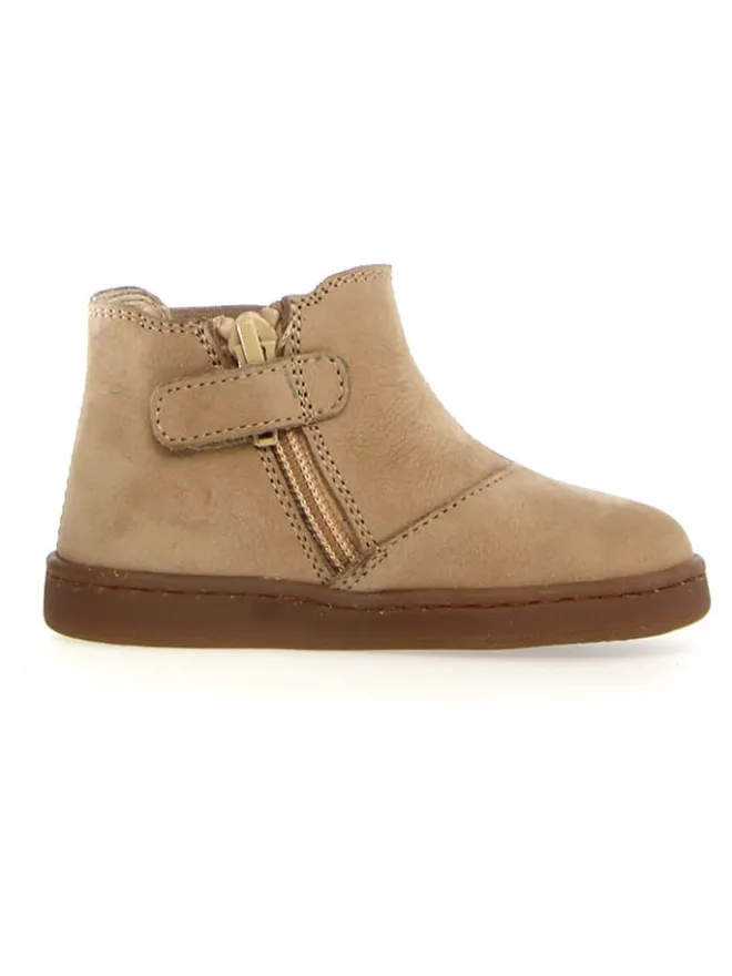 Leder-Ankle-Boots "Glarny" in Beige>Naturino Sale