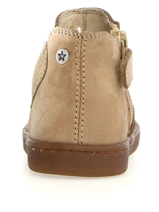 Leder-Ankle-Boots "Glarny" in Beige>Naturino Sale