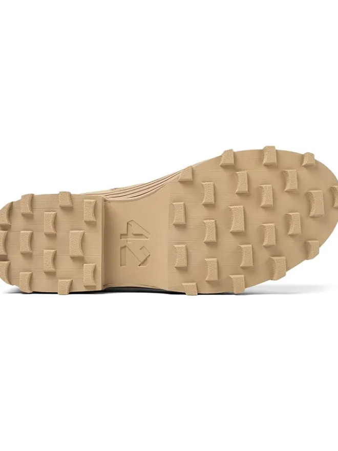Leder-Ankle-Boots in Beige>Camper Outlet