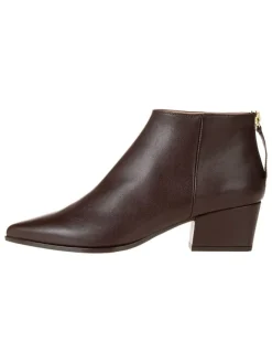 Unisa Stiefeletten^Leder-Ankleboots in Braun