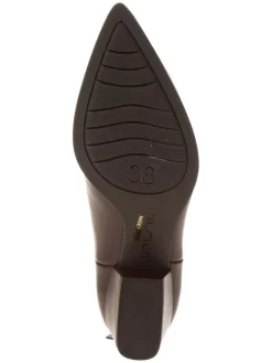 Unisa Stiefeletten^Leder-Ankleboots in Braun