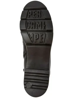 Camper Stiefeletten^Leder-Ankle-Boots in Schwarz