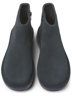Leder-Ankle-Boots in Schwarz>Camper Outlet