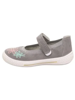 superfit Sneakers·Sneakers Low^Leder-Ballerina "Tensy" in Hellgrau