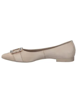 Paul Green Ballerinas^Leder-Ballerinas in Beige