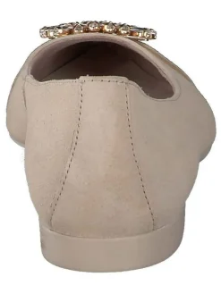 Paul Green Ballerinas^Leder-Ballerinas in Beige