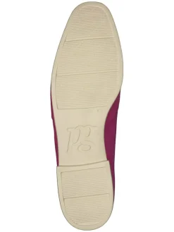 Leder-Ballerinas in Pink><noscript><img width=